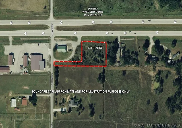 Photo 3 of Land for sale at 132 E State Hwy 51, Coweta, OK 74429 | MLS# 2623104 | Listing updated on 2026-09-17
