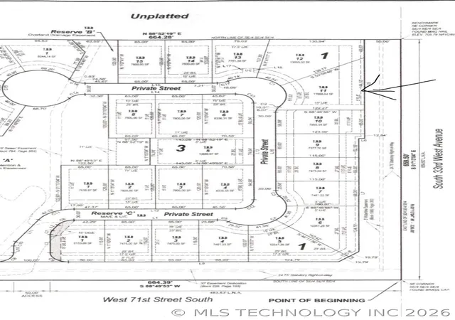 Photo 3 of Land for sale at 6901 Juniper Ln, Tulsa, OK 74132 | MLS# 2623926 | Listing updated on 2026-07-01