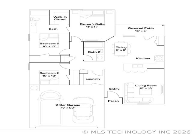 2nd image of 27930 E 118th St S, Coweta, OK 74429 | MLS# 2624231