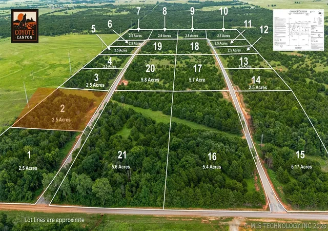 1st image of 2 Wylie Wy, Agra, OK 74824 | MLS# 2624550