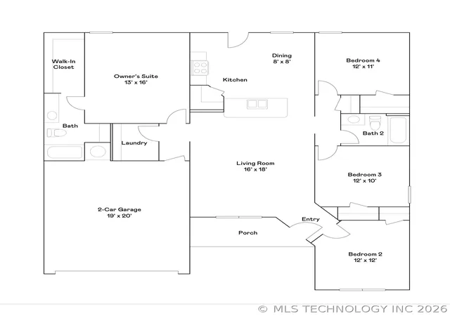 Photo 2 of Sale Pending at 29054 E 80th Court S, Broken Arrow, OK 74014 | MLS# 2624551 | Listing updated on 2026-08-27