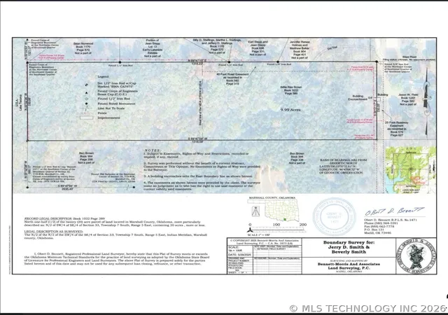 5th image of Stepp Rd, Kingston, OK 73439 | MLS# 2624603