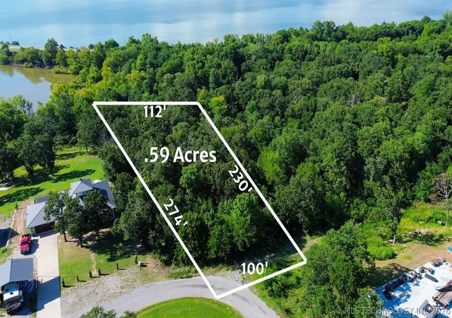 Photo 2 of Land for sale at 9 Bent Oak, Eufaula, OK 74432 | MLS# 2624863 | Listing updated on 2026-08-20