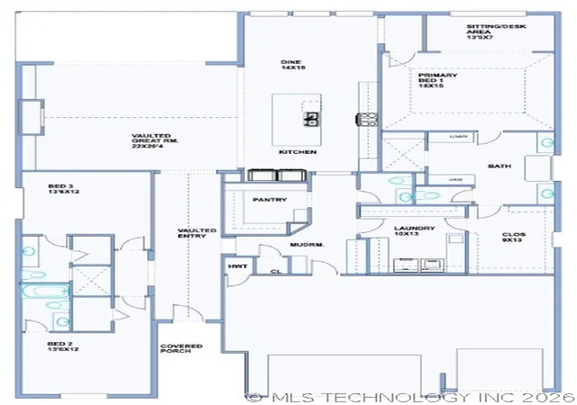 4th image of 11105 S Thomas Te Ter W, Jenks, OK 74037 | MLS# 2624888