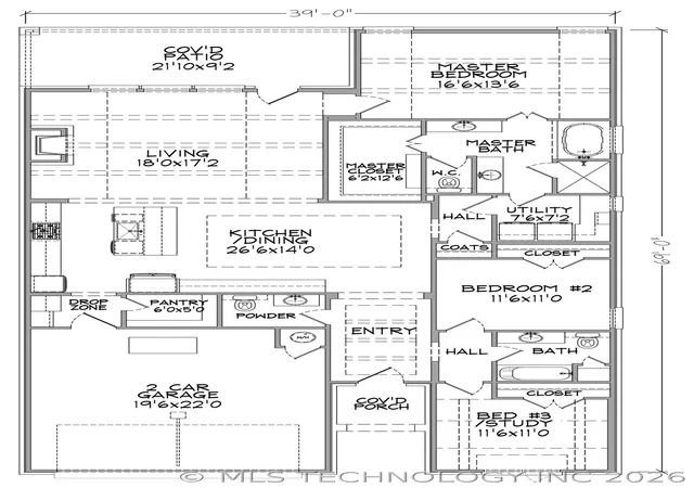 Photo 2 of Single family home for sale at 9117 E 62nd Place S, Tulsa, OK 74133 | MLS# 2624990 | Listing updated on 2026-07-09