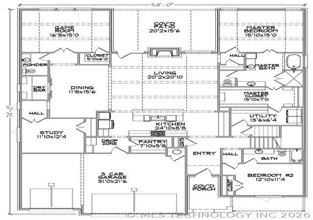 Photo 2 of Single family home for sale at 14304 S Delaware Pl, Bixby, OK 74008 | MLS# 2624997 | Listing updated on 2026-08-25