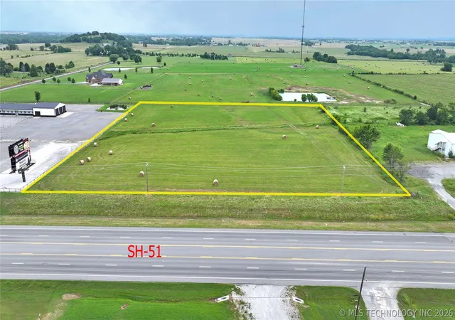 Photo 2 of Land for sale at State Hwy 51, Wagoner, OK 74467 | MLS# 2624855 | Listing updated on 2026-07-09