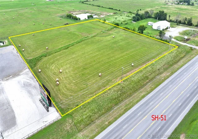 Photo 3 of Land for sale at State Hwy 51, Wagoner, OK 74467 | MLS# 2624855 | Listing updated on 2026-07-09