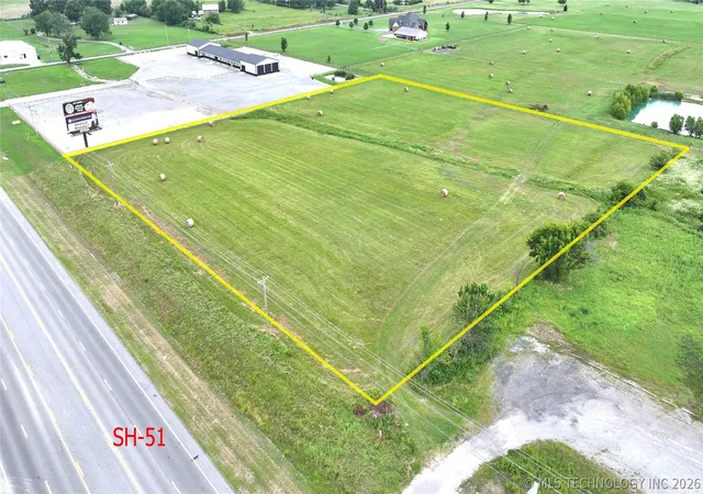 Photo 3 of Land for sale at State Hwy 51, Wagoner, OK 74467 | MLS# 2624855 | Listing updated on 2026-07-09