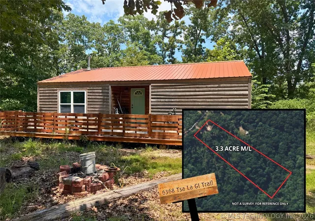 1st image of 6368 Tsa La Gi Trl, Proctor, OK 74457 | MLS# 2624995