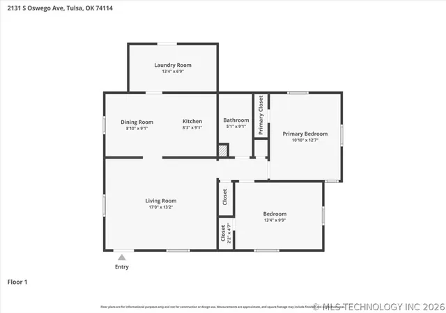 41st image of 2131 S Oswego Ave, Tulsa, OK 74114 | MLS# 2625513