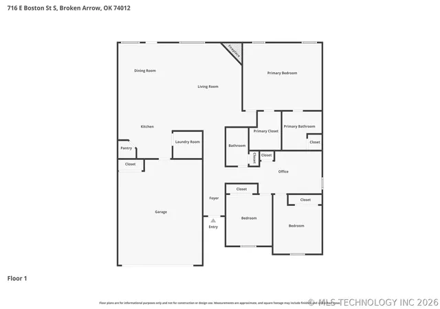 Photo 47 of Sale Pending at 716 E Boston St, Broken Arrow, OK 74012 | MLS# 2623382 | Listing updated on 2026-08-20