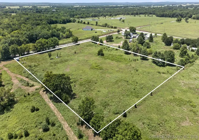 Photo 5 of Land for sale at 6100 N 160 Road, Beggs, OK 74421 | MLS# 2624642 | Listing updated on 2026-07-22