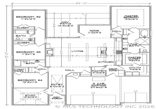 50th image of 754 E 149th St S, Glenpool, OK 74033 | MLS# 2625606