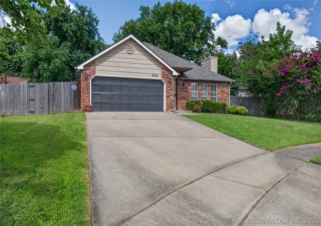 Photo 2 of Sale Pending at 3420 S 1st Street, Broken Arrow, OK 74012 | MLS# 2625790 | Listing updated on 2026-08-20