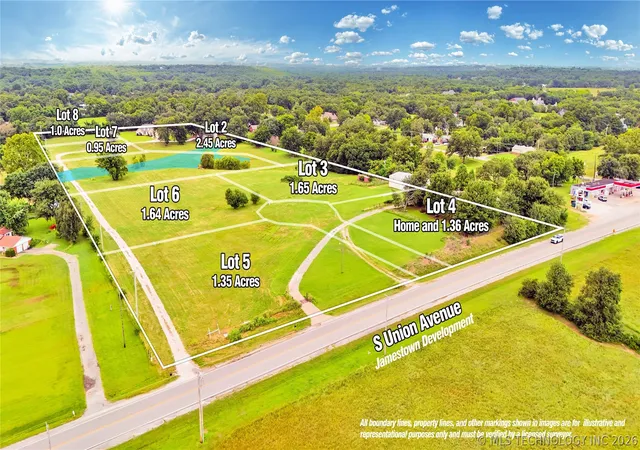 1st image of S Union Ave S, Jenks, OK 74037 | MLS# 2625879