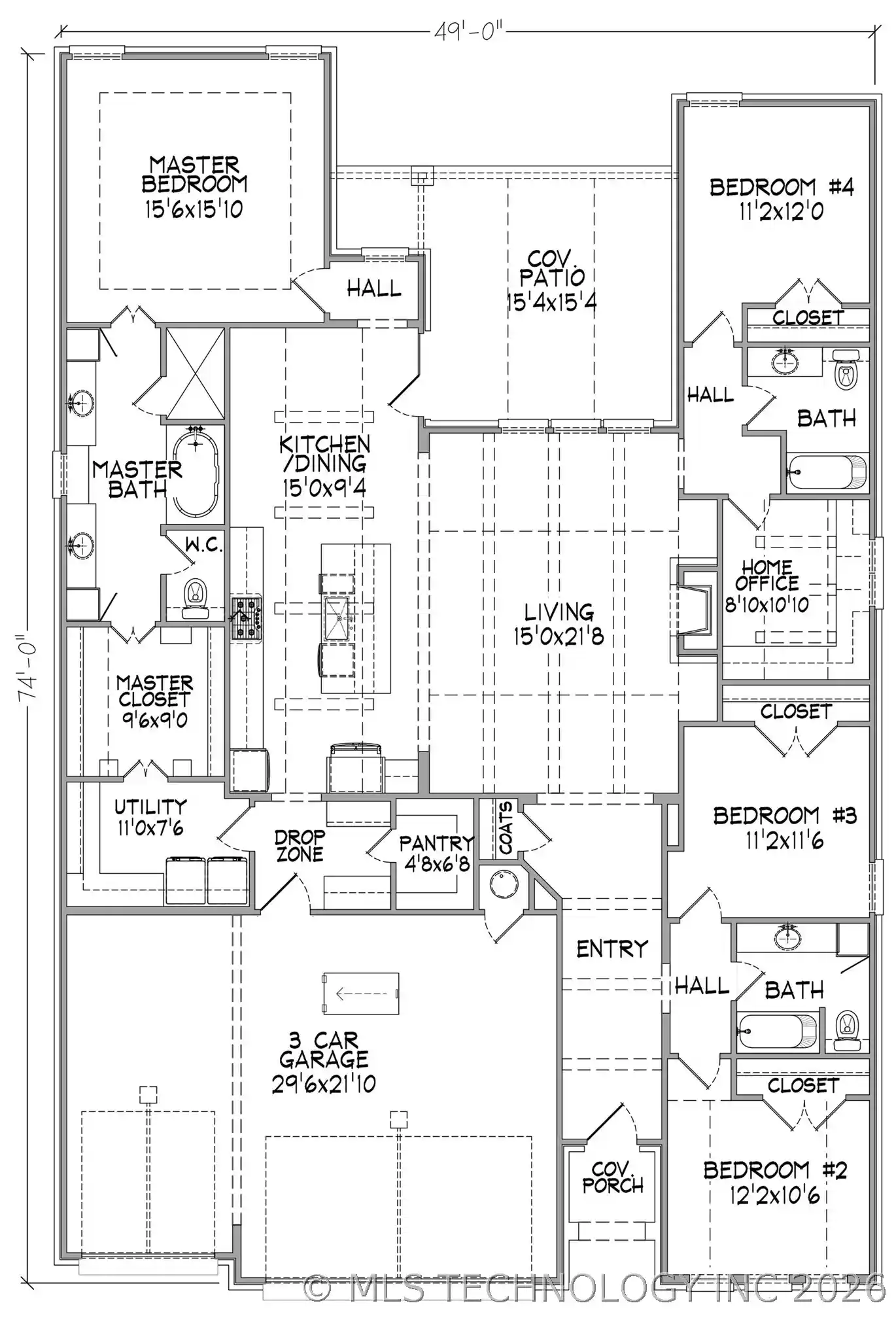 Photo 2 of Single family home for sale at 2706 W S Park Pl, Broken Arrow, OK 74012 | MLS# 2625906 | Listing updated on 2026-10-28