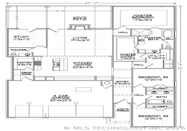 2nd image of 834 E 149th St S, Glenpool, OK 74033 | MLS# 2625977