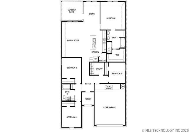 Photo 2 of Single family home for sale at 3805 E Kansas St, Broken Arrow, OK 74014 | MLS# 2626191 | Listing updated on 2026-07-19