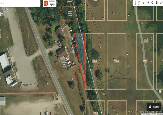 Photo 1 of Land for sale at 1 Arkansas Plz, Porum, OK 74455 | MLS# 2626330 | Listing updated on 2026-07-17