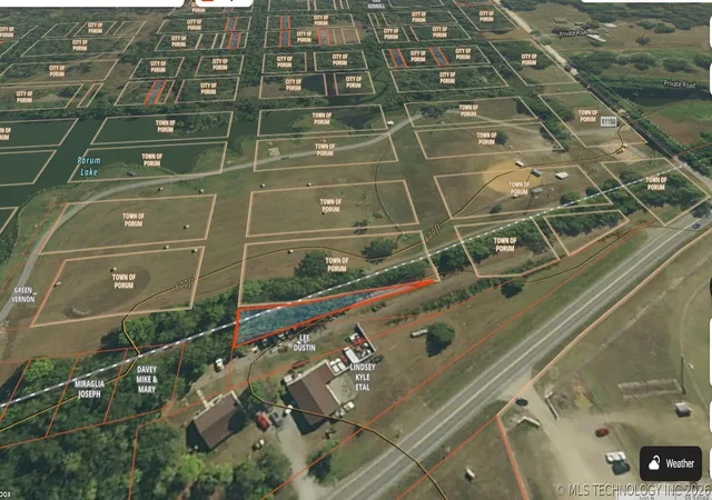 Photo 4 of Land for sale at 1 Arkansas Plz, Porum, OK 74455 | MLS# 2626330 | Listing updated on 2026-07-17