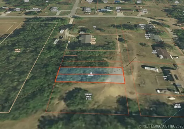 Photo 4 of Land for sale at 12 Peoria St, Porum, OK 74455 | MLS# 2626347 | Listing updated on 2026-07-17