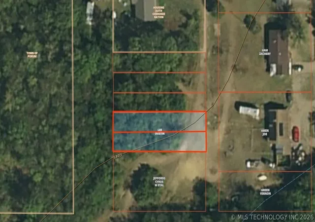Photo 1 of Land for sale at 13 Peoria St, Porum, OK 74455 | MLS# 2626349 | Listing updated on 2026-07-17