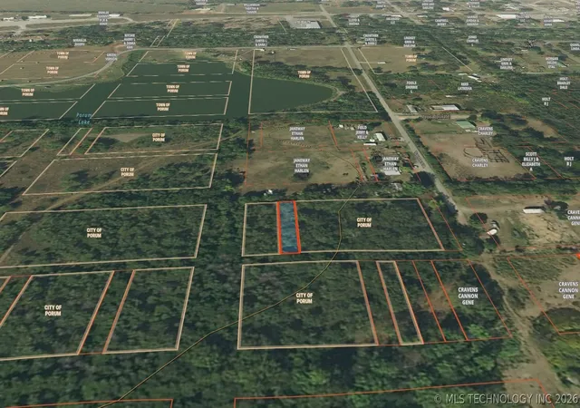 Photo 3 of Land for sale at 10 Quapaw St, Porum, OK 74455 | MLS# 2626356 | Listing updated on 2026-07-17