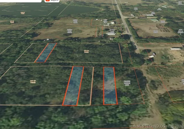 Photo 3 of Land for sale at 22 Apache St, Porum, OK 74455 | MLS# 2626361 | Listing updated on 2026-07-17