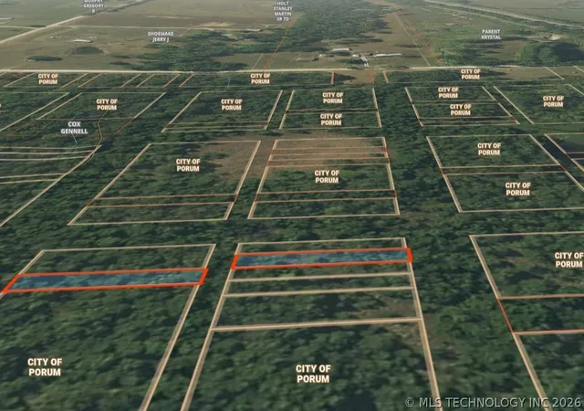 Photo 3 of Land for sale at 11 Quapaw St, Porum, OK 74455 | MLS# 2626366 | Listing updated on 2026-07-17