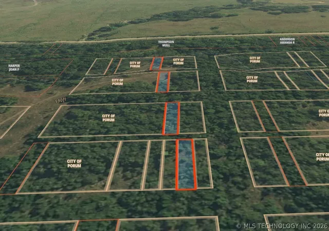 Photo 4 of Land for sale at 11 Quapaw St, Porum, OK 74455 | MLS# 2626366 | Listing updated on 2026-07-17