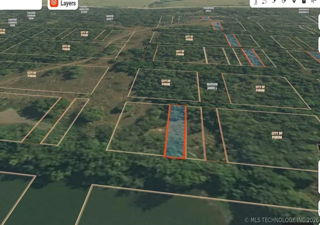 Photo 4 of Land for sale at 04 Peoria St, Porum, OK 74455 | MLS# 2626369 | Listing updated on 2026-07-17