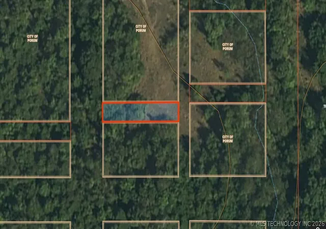 Photo 1 of Land for sale at 9 Apache St, Porum, OK 74455 | MLS# 2626362 | Listing updated on 2026-07-17