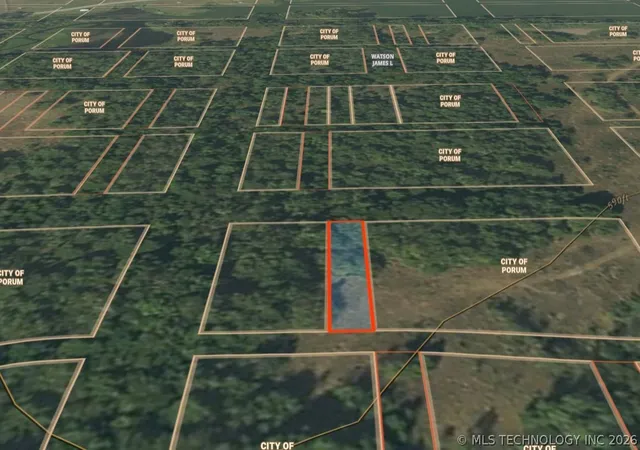 Photo 3 of Land for sale at 9 Apache St, Porum, OK 74455 | MLS# 2626362 | Listing updated on 2026-07-17