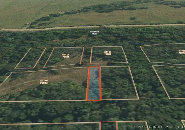 Photo 4 of Land for sale at 9 Apache St, Porum, OK 74455 | MLS# 2626362 | Listing updated on 2026-07-17