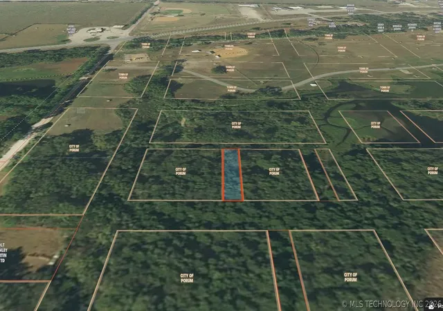 Photo 3 of Land for sale at 18 Quapaw St, Porum, OK 74455 | MLS# 2626372 | Listing updated on 2026-07-17