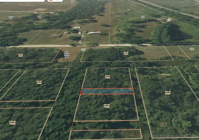 Photo 3 of Land for sale at 18 Quapaw St, Porum, OK 74455 | MLS# 2626372 | Listing updated on 2026-07-17