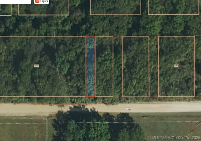 Photo 1 of Land for sale at 29 E 283rd Street S, Porum, OK 74455 | MLS# 2626374 | Listing updated on 2026-07-17
