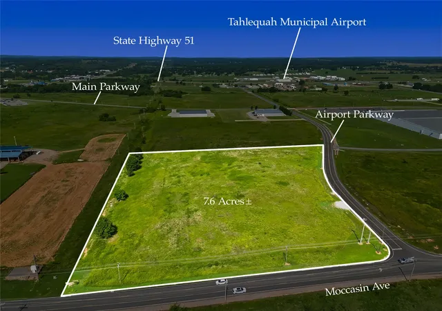 Photo 2 of Land for sale at 900 Airport Pkwy, Tahlequah, OK 74464 | MLS# 2626497 | Listing updated on 2026-08-20