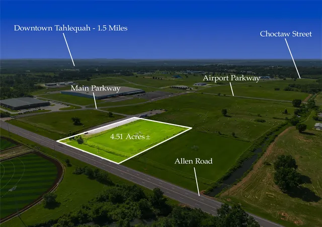 Photo 2 of Land for sale at 1047 W Allen Rd, Tahlequah, OK 74464 | MLS# 2626470 | Listing updated on 2026-08-20