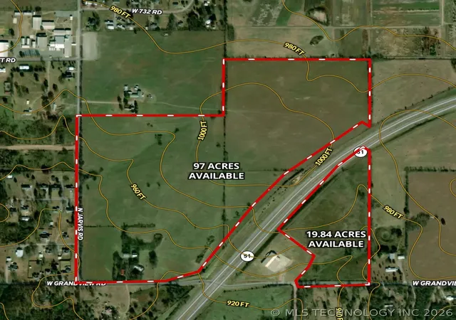Photo 4 of Land for sale at 17022 W Grandview Rd, Tahlequah, OK 74464 | MLS# 2626791 | Listing updated on 2026-07-21