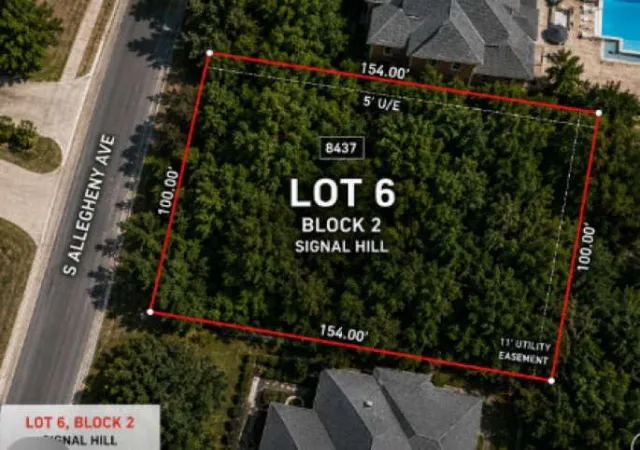 Photo 2 of Land for sale at 8437 S Allegheny Ave, Tulsa, OK 74137 | MLS# 2628239 | Listing updated on 2026-07-31