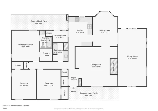 51st image of 8370 S 157th Westavenue, Sapulpa, OK 74066 | MLS# 2626764