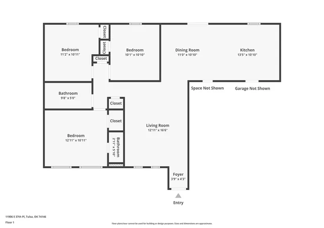 32nd image of 11906 E 37th Pl, Tulsa, OK 74146 | MLS# 2628167