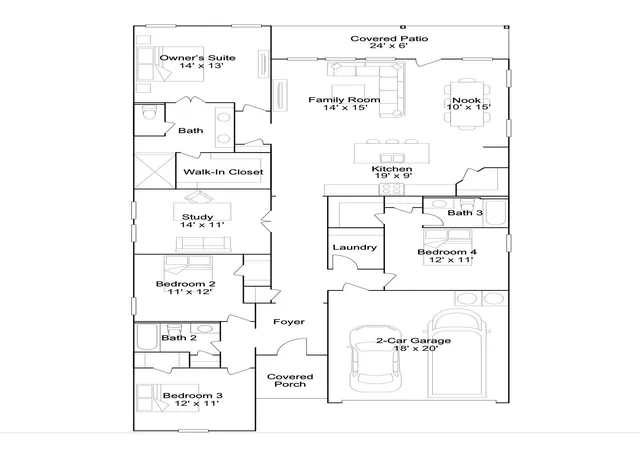 Photo 2 of Single family home for sale at 6003 S 4th Place, Broken Arrow, OK 74011 | MLS# 2629233 | Listing updated on 2026-08-20