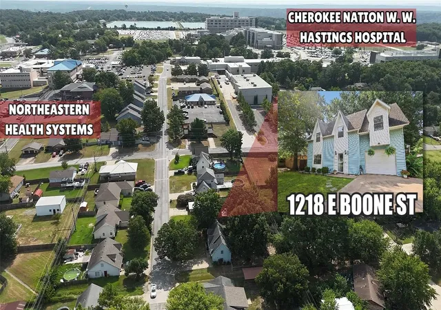 Photo 1 of Sale Pending at 1218 E Boone St, Tahlequah, OK 74464 | MLS# 2629121 | Listing updated on 2026-10-09