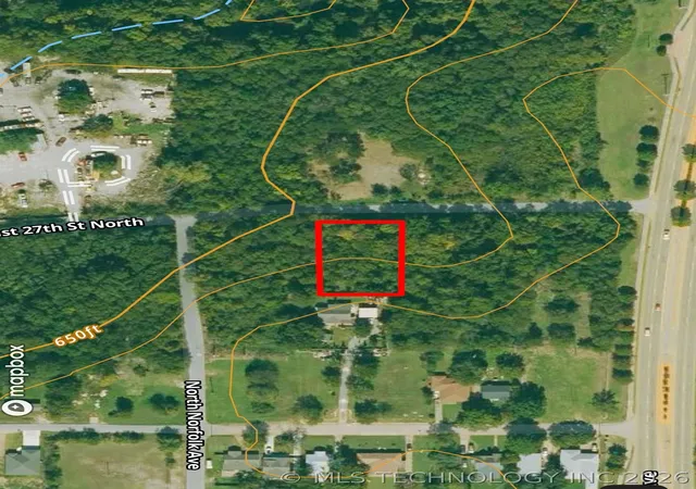 Land for sale at 1126 E 27th Street, Tulsa, OK 74106 | MLS# 2630195