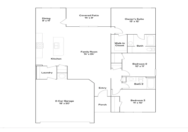 Photo 2 of Sale Pending at 3106 S 15th Place, Broken Arrow, OK 74012 | MLS# 2630733 | Listing updated on 2026-08-21