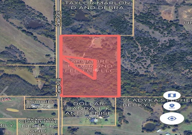 Land for sale at Carter St SE, Ardmore, OK 73401 | MLS# 2634484