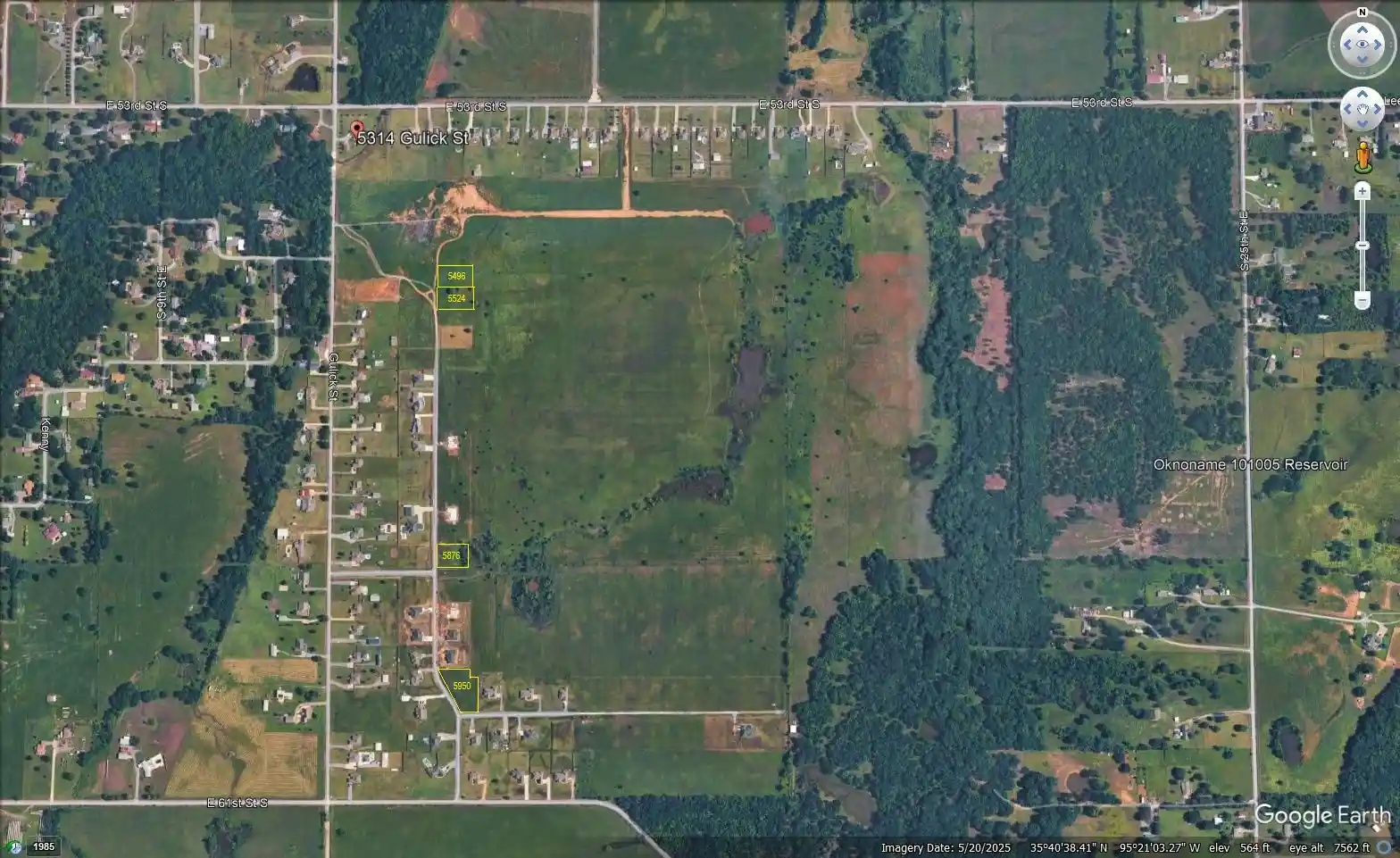 Land for sale at 5950 S Julian Blvd, Muskogee, OK 74403 | MLS# 2638500
